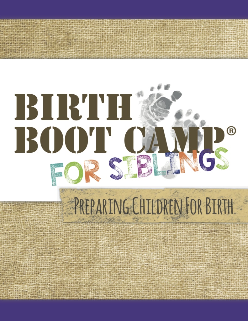 Kid friendly workbook to help prepare older siblings for the birth of the new baby.